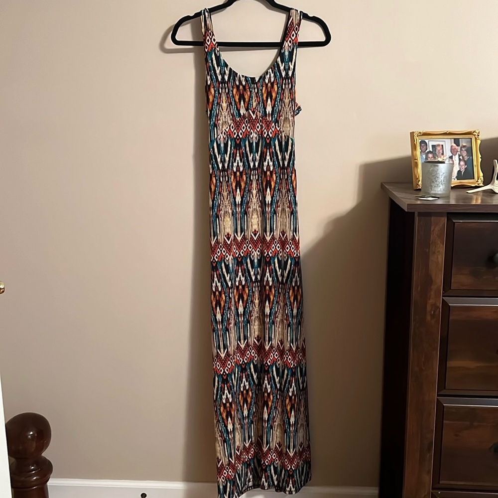 Forever 21 Maxi Aztec Dress- M